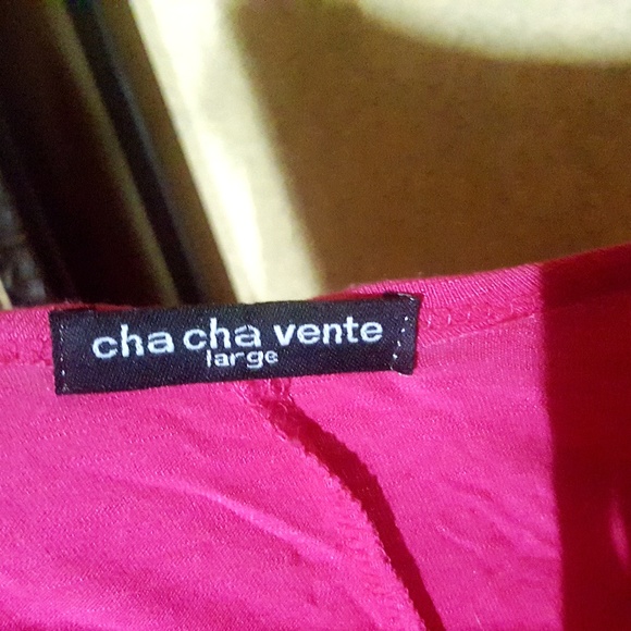 ChaCha Vente women pink drape side loos… - Picture 8 of 8